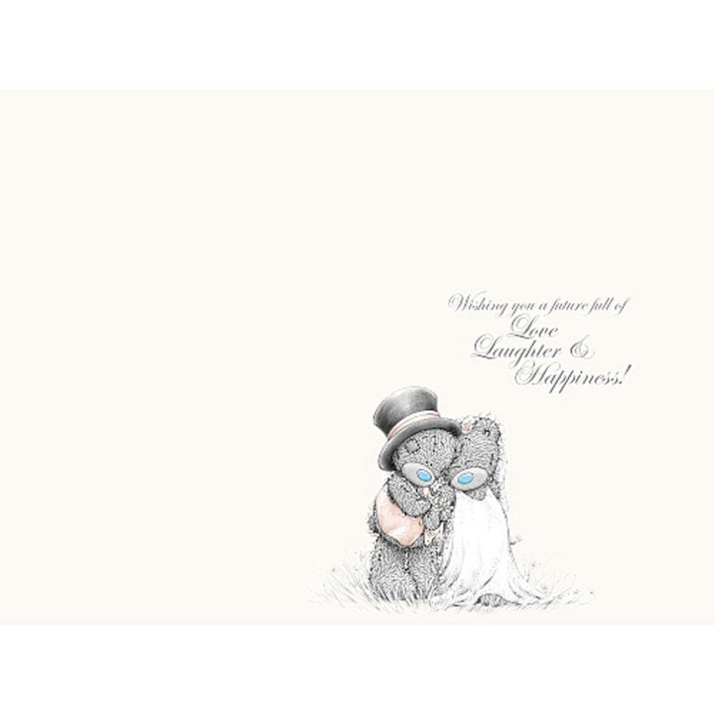 Congratulations Wedding Day Me to You Bear Card Extra Image 1